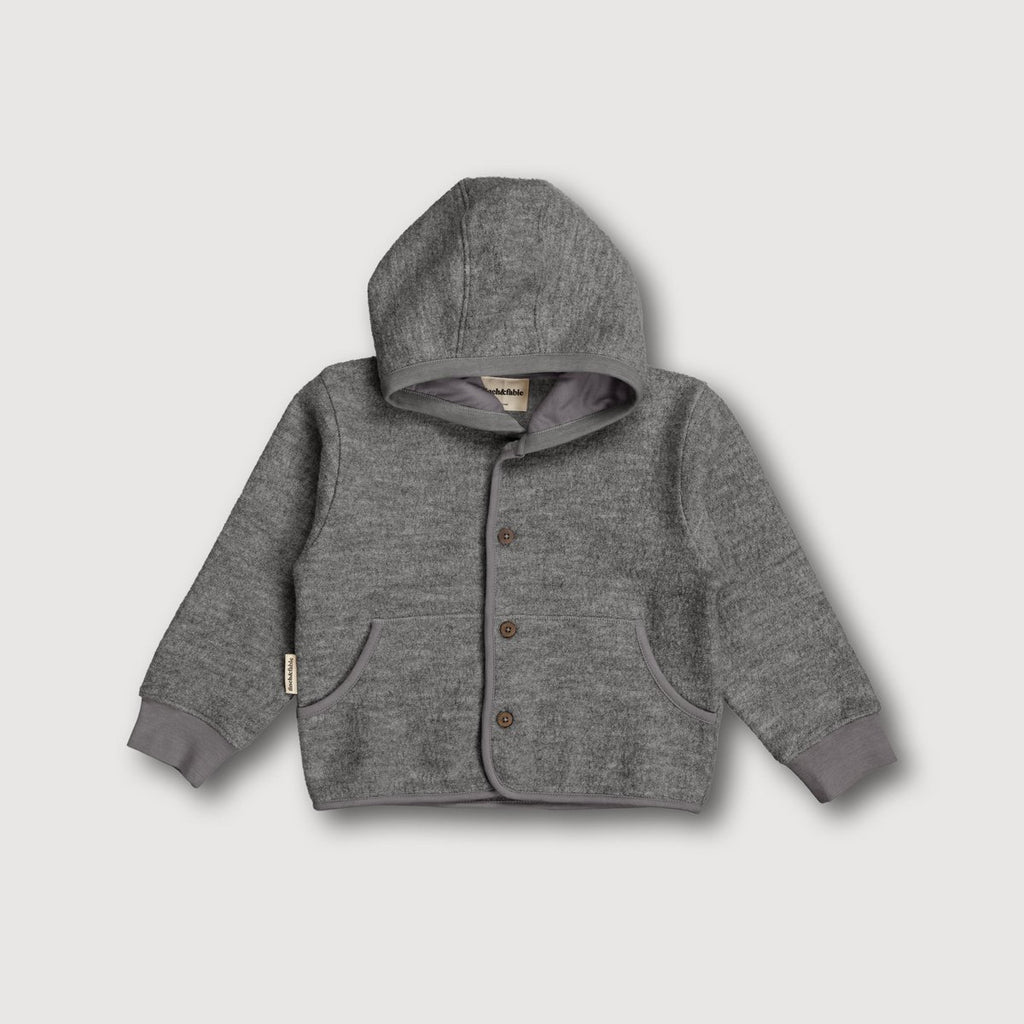 Wollen jack met capuchon - Storm