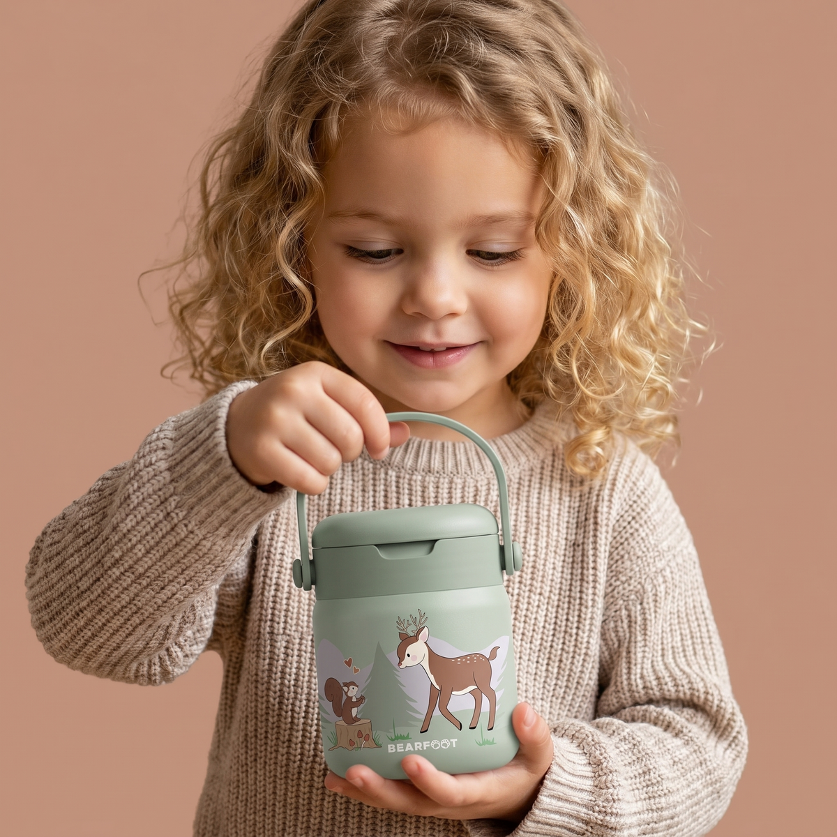 Thermocontainer kinder RVS - Hert Sabei