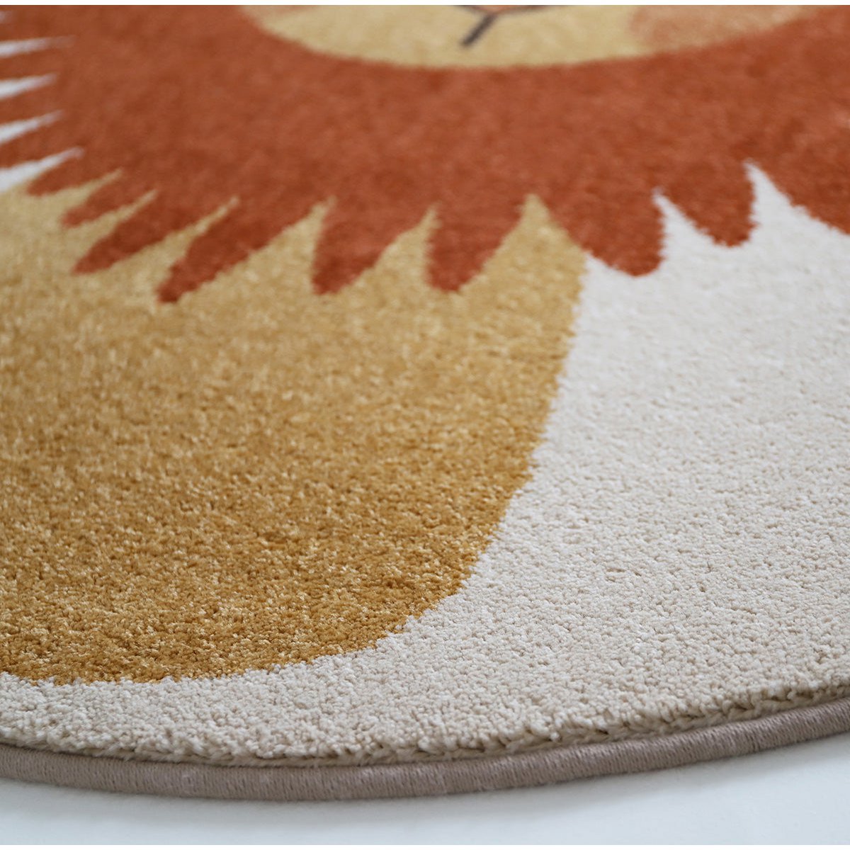 Round Children Tapijt Small Lion Tiaggo