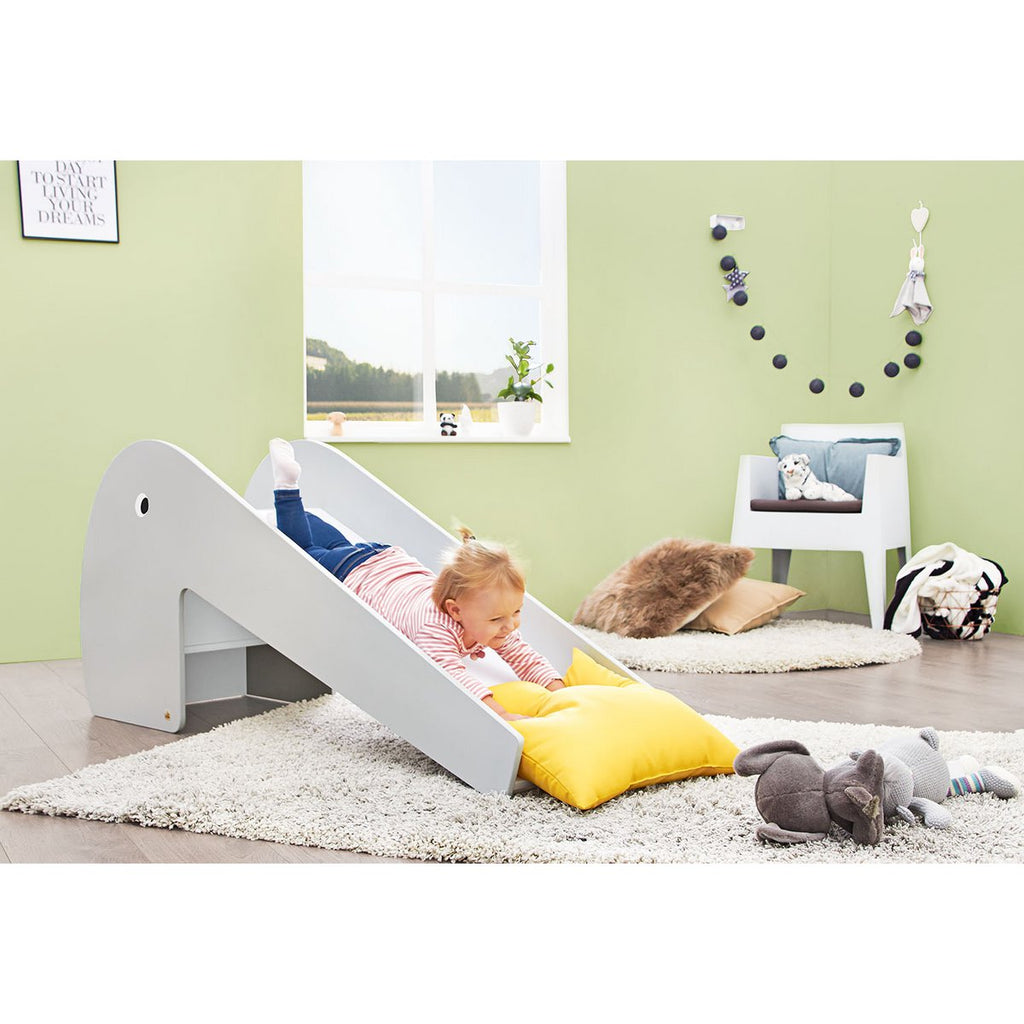 Pinolino Indoor Glijbaan Lotta – Grijs/Wit
