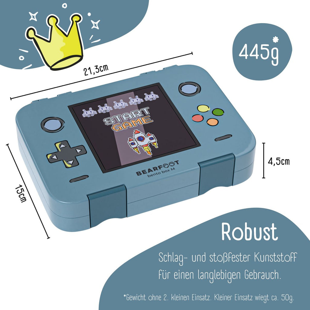 Kinderlunchbox met vakken, lunchbox, bentobox - spel