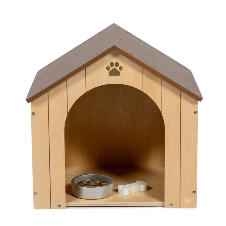 Hondenhok voor Knuffelhond incl. voeraccessoires