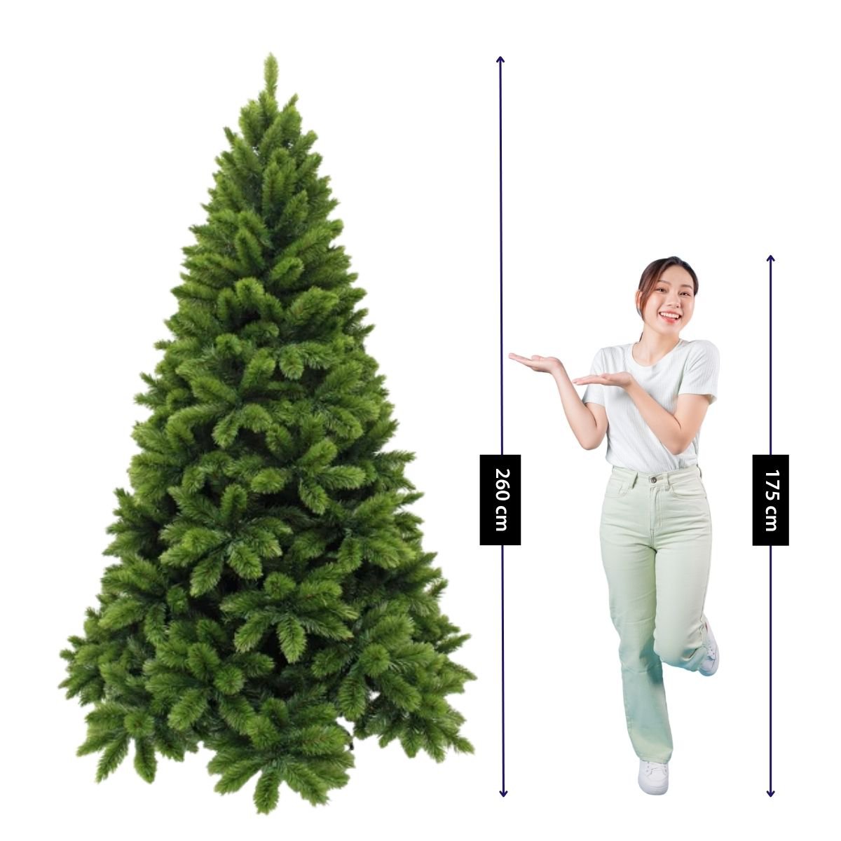 Triumph Tree Tsuga Kunstkerstboom – 260 cm