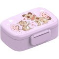Kinderlunchbox met vakken, licht en lekvrij - hond, cat