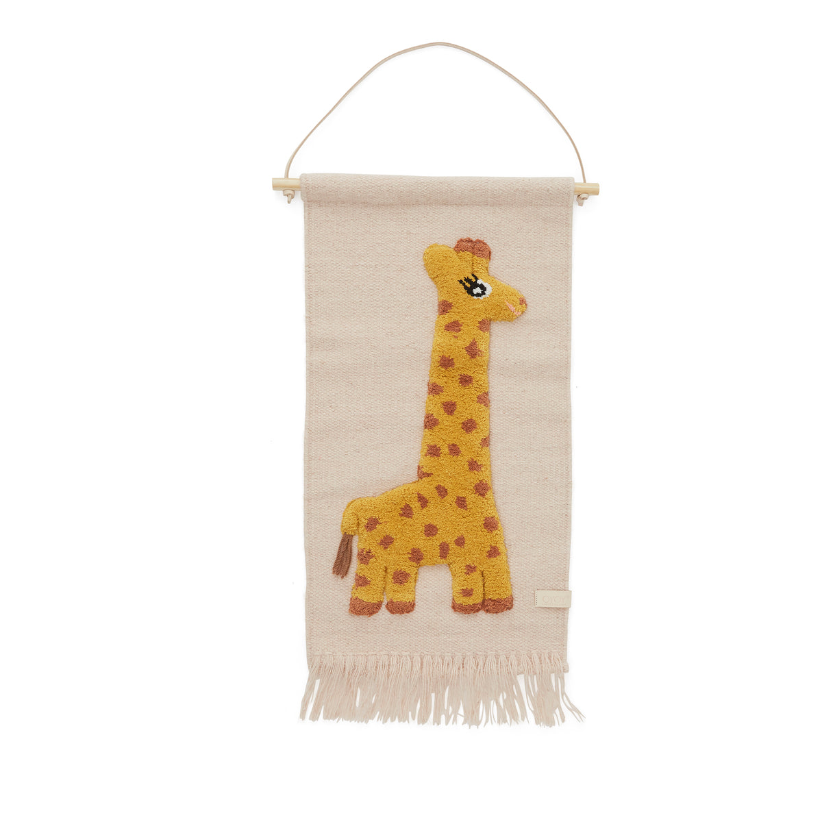 Decoratieve wandhanger Giraf