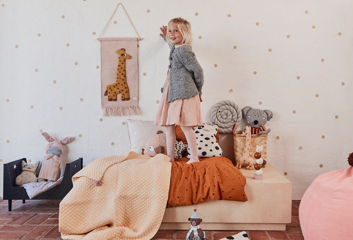 Decoratieve wandhanger Giraf