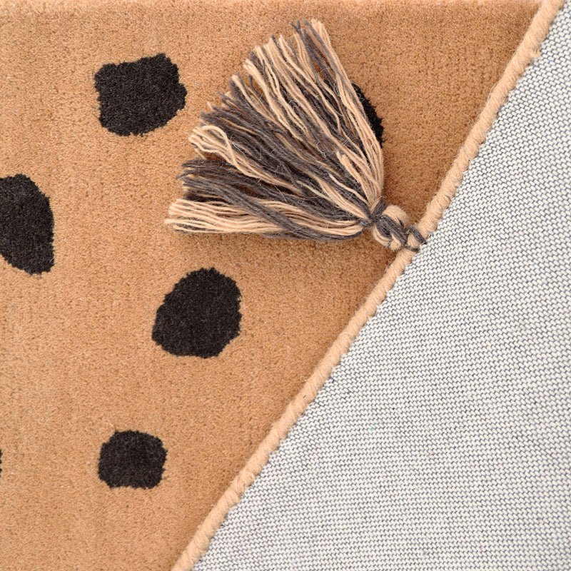 Nattiot KUMAKO leopard vloerkleed 90x125