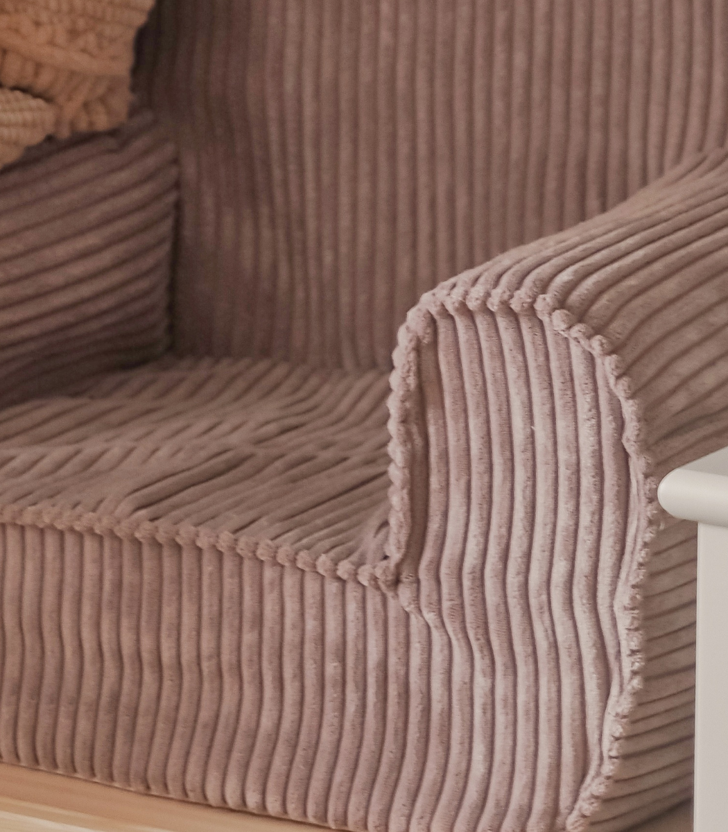 Gepersonaliseerde sofa curduroy