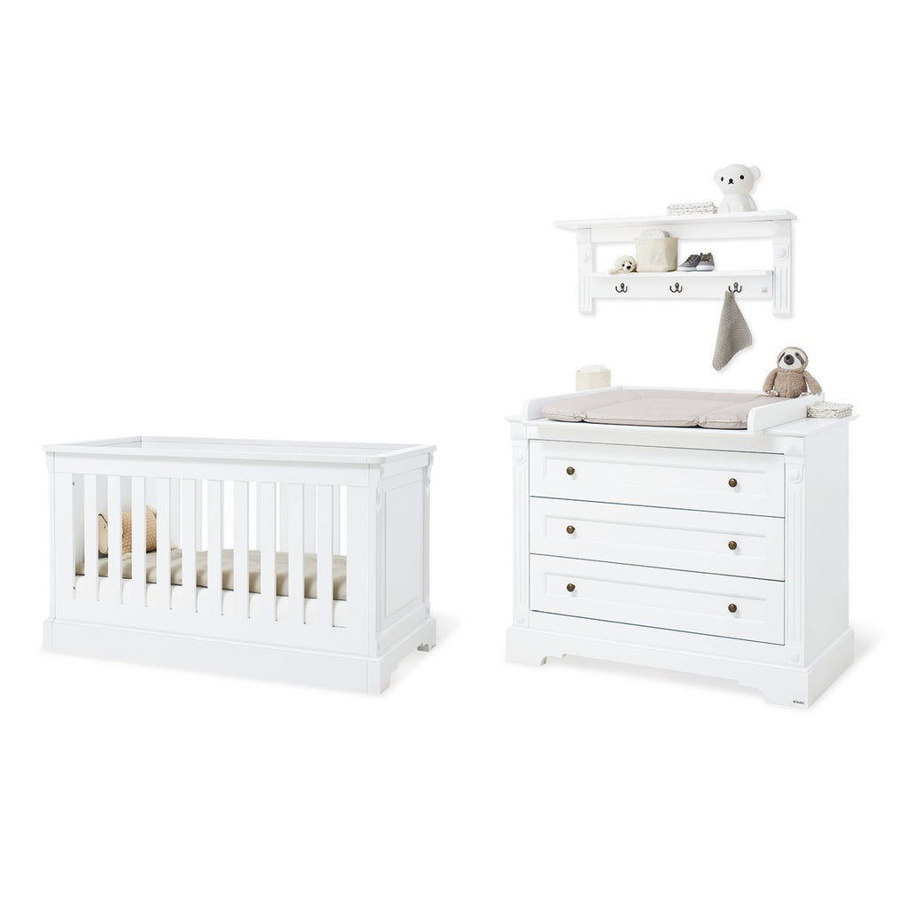 Pinolino Kinderkamer Emilia – 3-delig – Breed + Wandplank