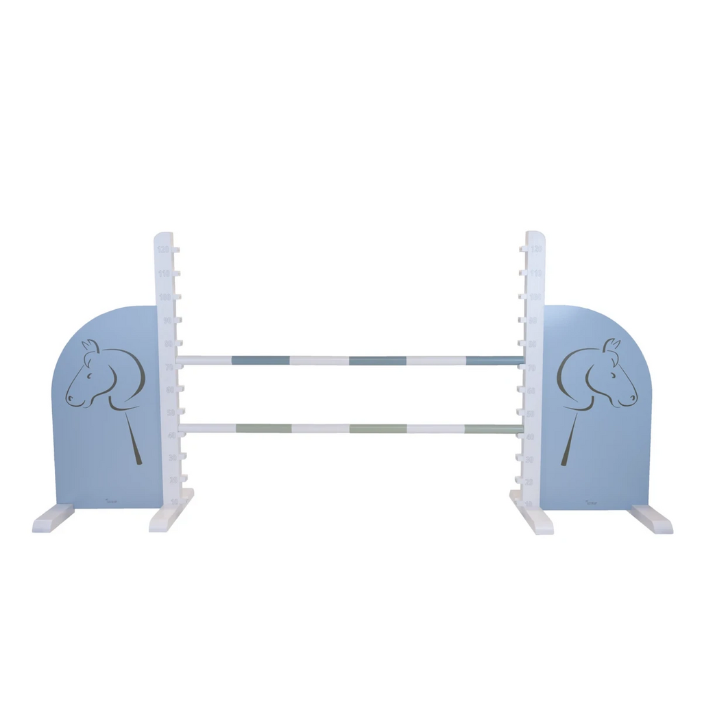 Hindernisstok, blauw 120cm