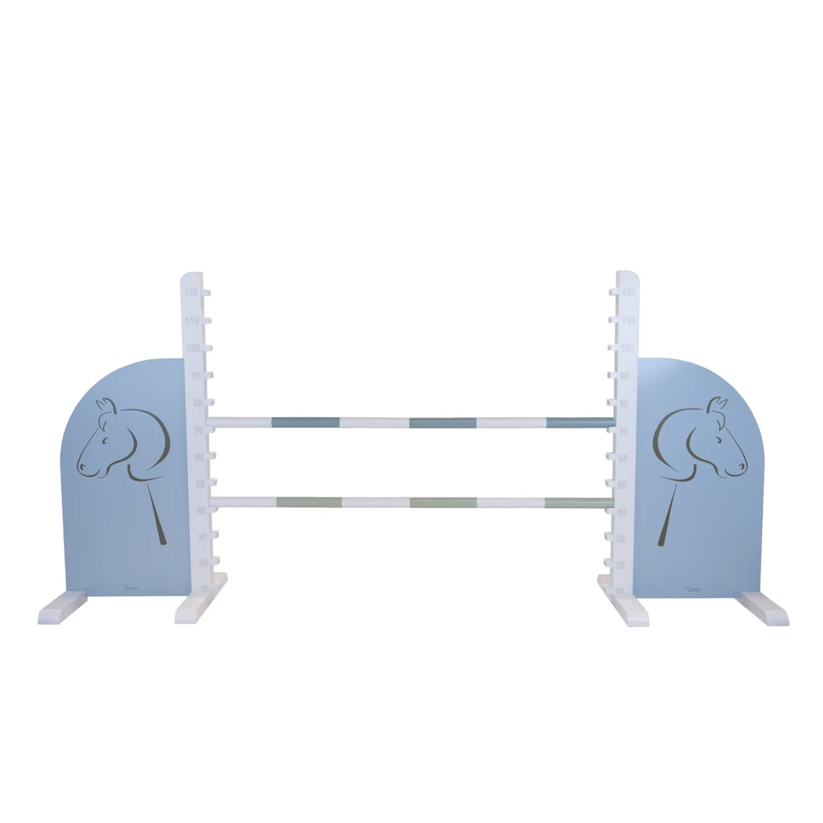 Hindernisstok, blauw 120cm
