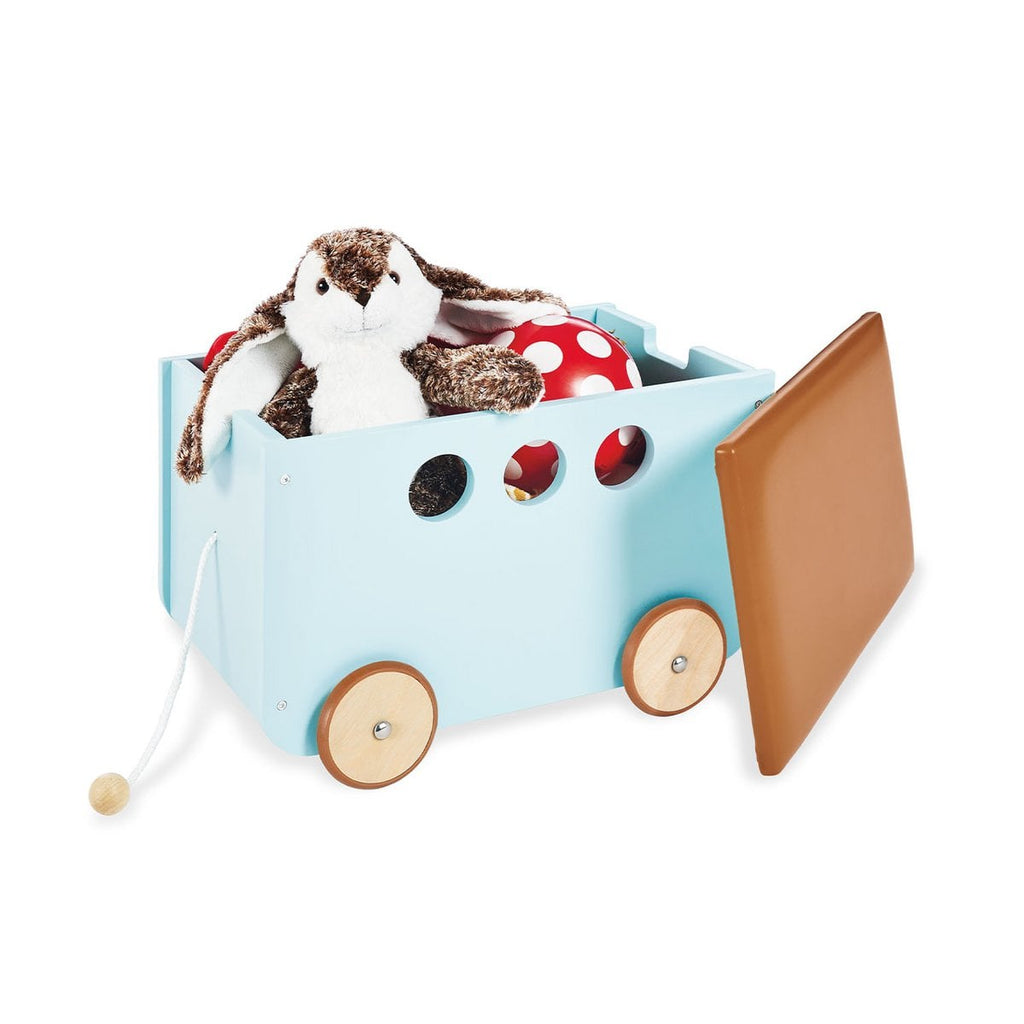 Pinolino Speelgoedkist Jim op Wielen – Mint
