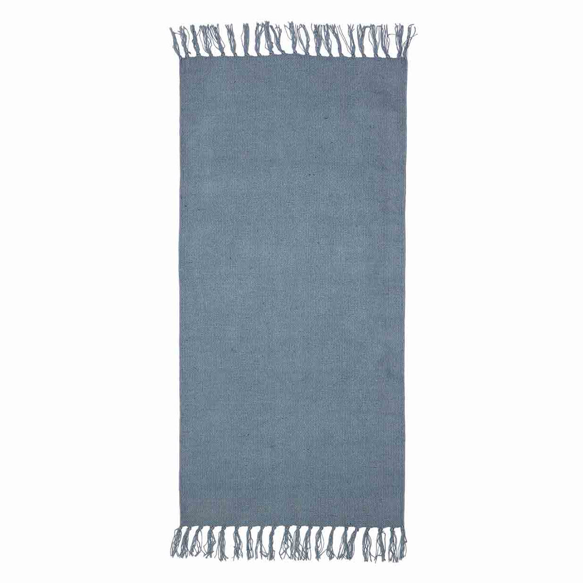Hette, vloerkleed blauw 70x140 cm.