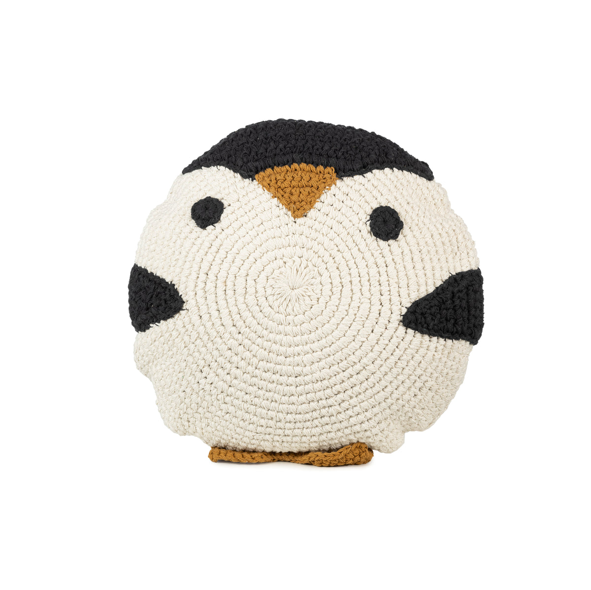 Kidsdepot kussen Pim zwart - wit