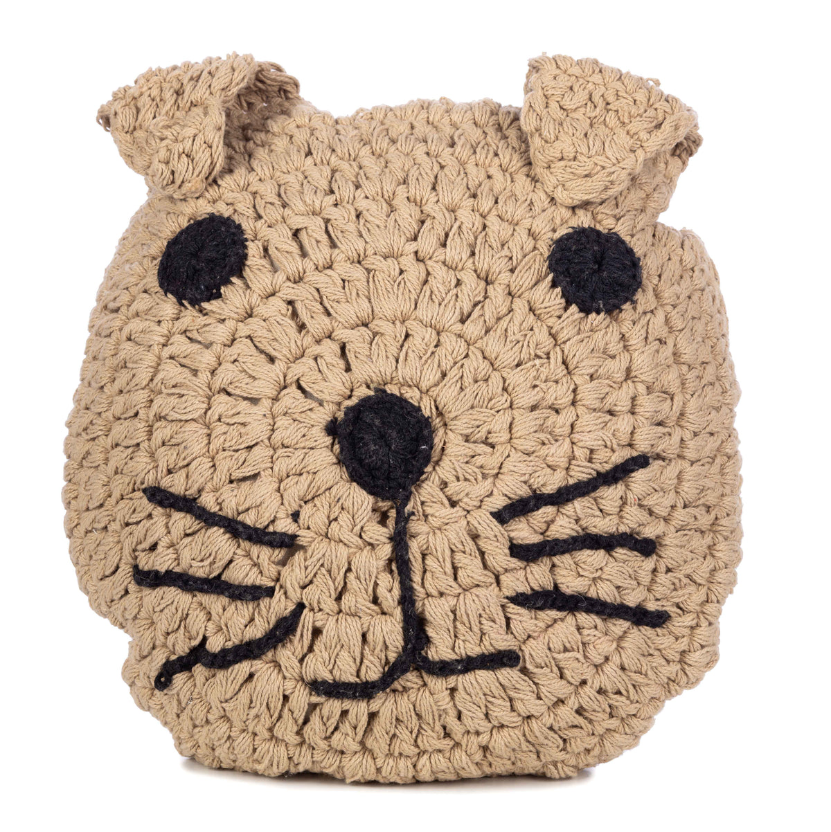 Kidsdepot kussen Cat - taupe