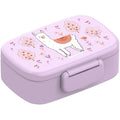 Kinderlunchbox met vakken, licht en lekvrij - Lama