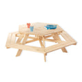 Pinolino Kinderpicknickbank Nicki voor 6 – Naturel
