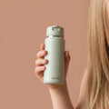 TINY Thermo Kinderdrinkfles RVS - Groen