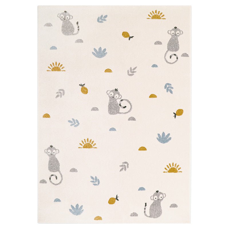 Little Monkeys kinderkamertapijt LITTLE WILD MONKEY HONEY M