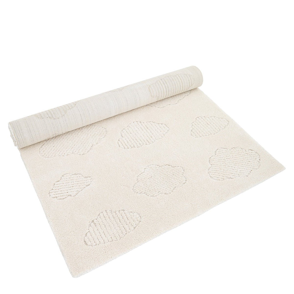 Kindervloerkleed kleine toon-op-toon wolken NOUBY S