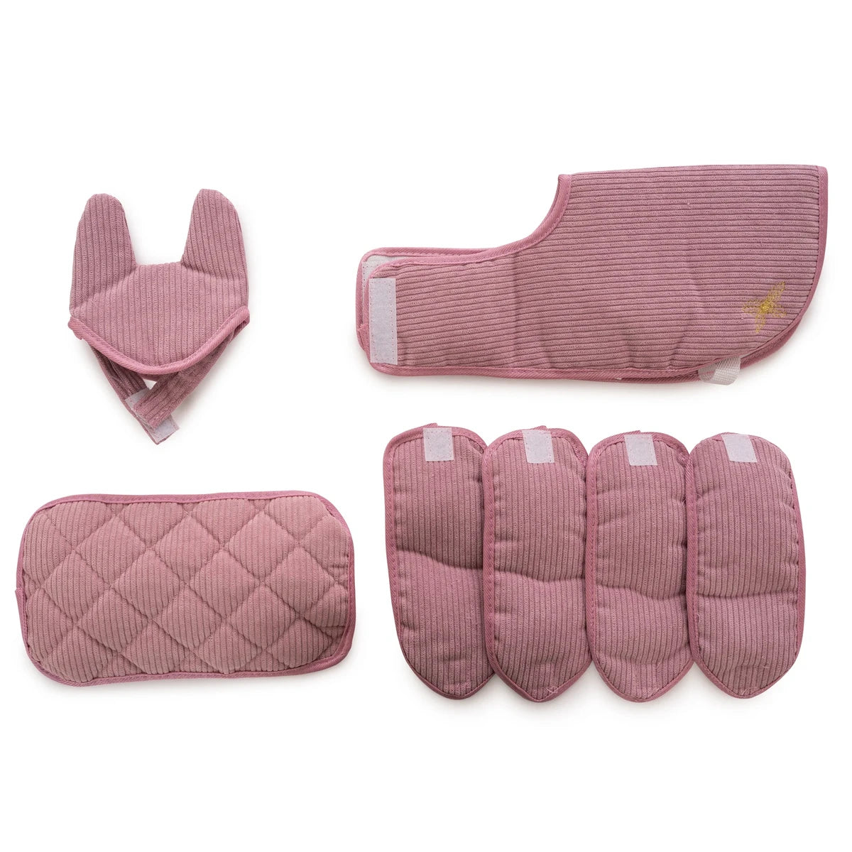 Accessoires voor knuffelpony 30cm, roze