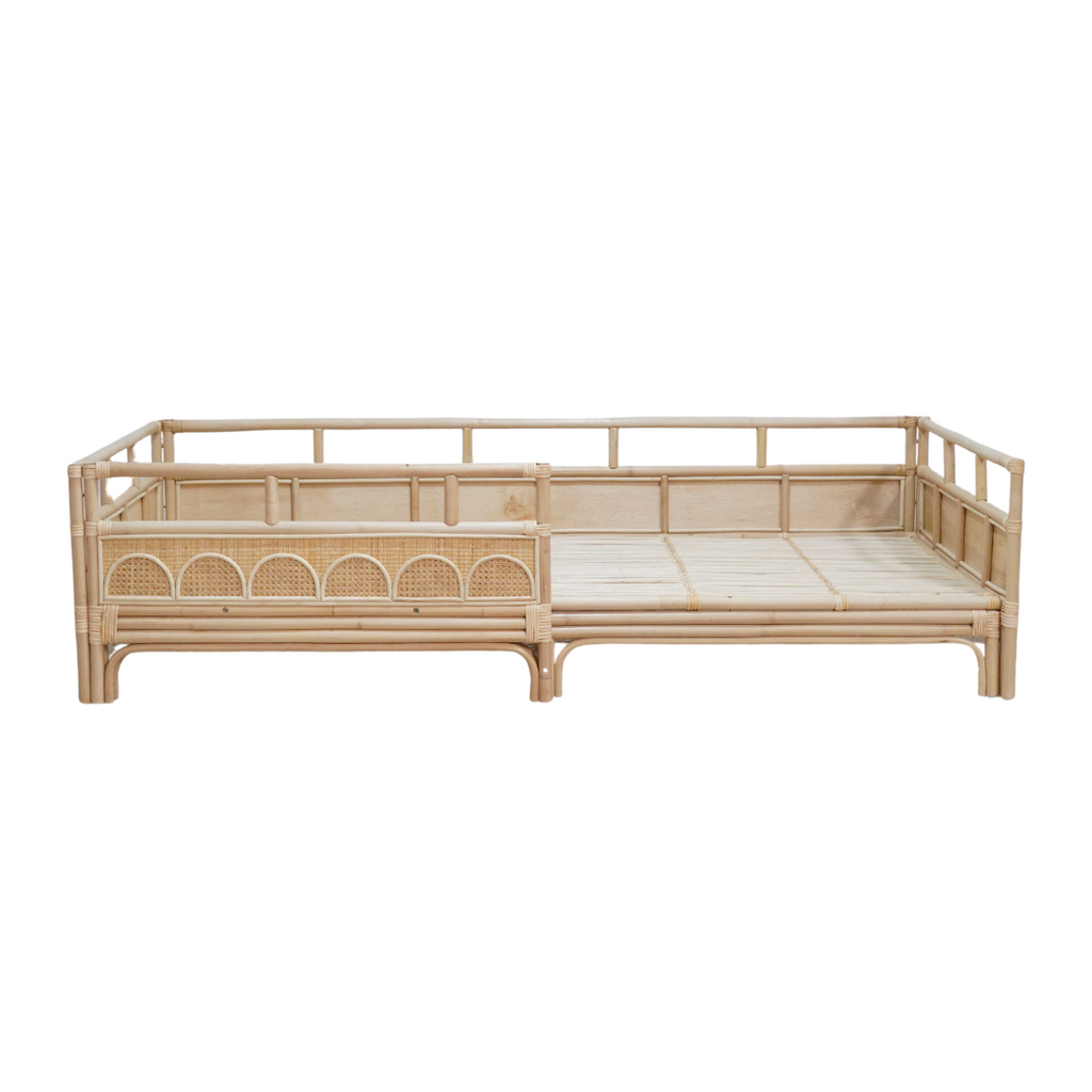 Eenpersoons kinderbed Luna Rotan