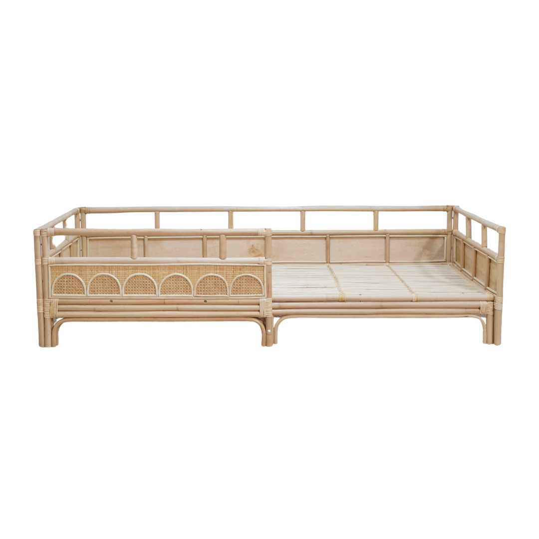 Eenpersoons kinderbed Luna Rotan