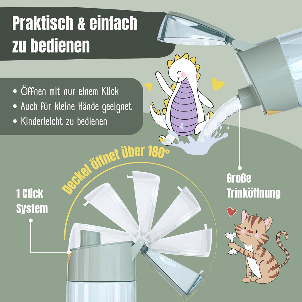 Kinderwaterfles, lichte waterfles-Eekhoorn Salie