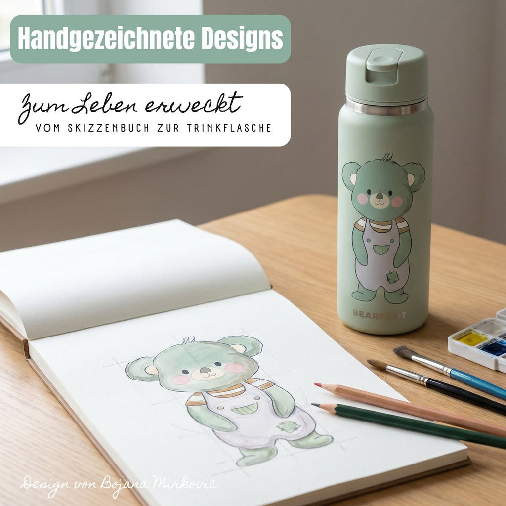 TINY Thermo kinderdrinkfles RVS - Koala