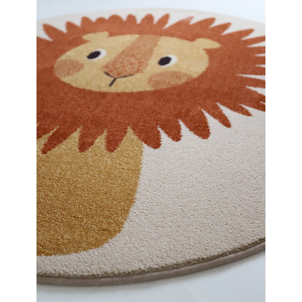 Round Children Tapijt Small Lion Tiaggo