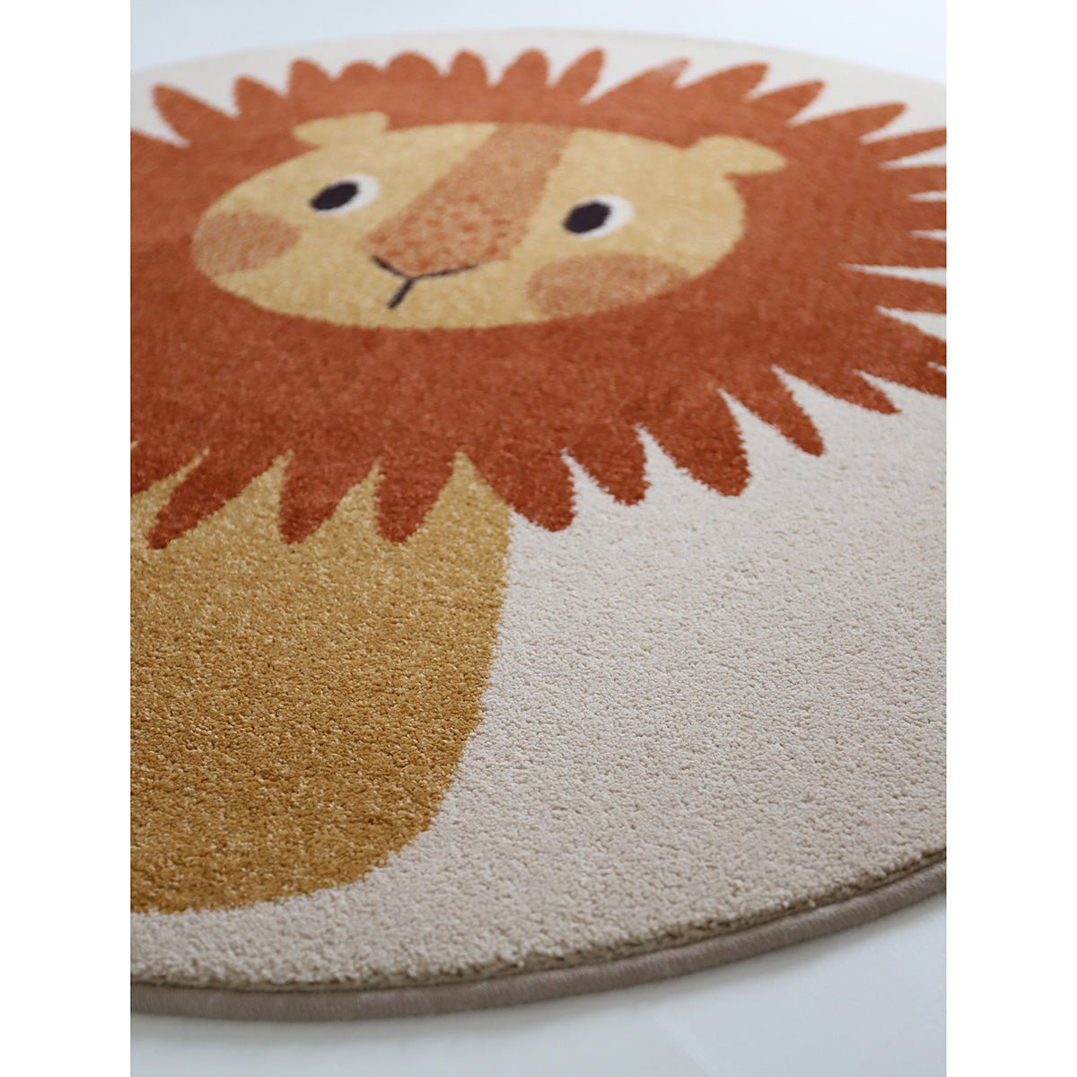 Round Children Tapijt Small Lion Tiaggo