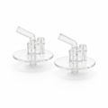 2x mondstuk 350ml vacuümfles