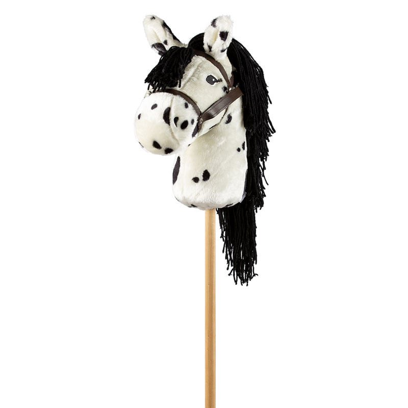 Stokpaard gestippeld 68cm