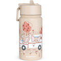 Thermo kinderdrinkfles RVS - ambulance bruin
