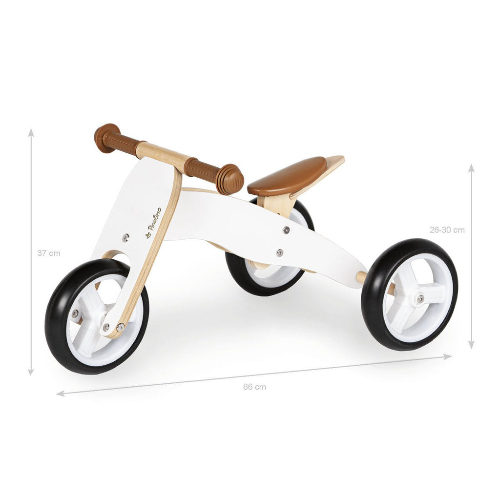 Charlie 4in1 driewieler loopfiets