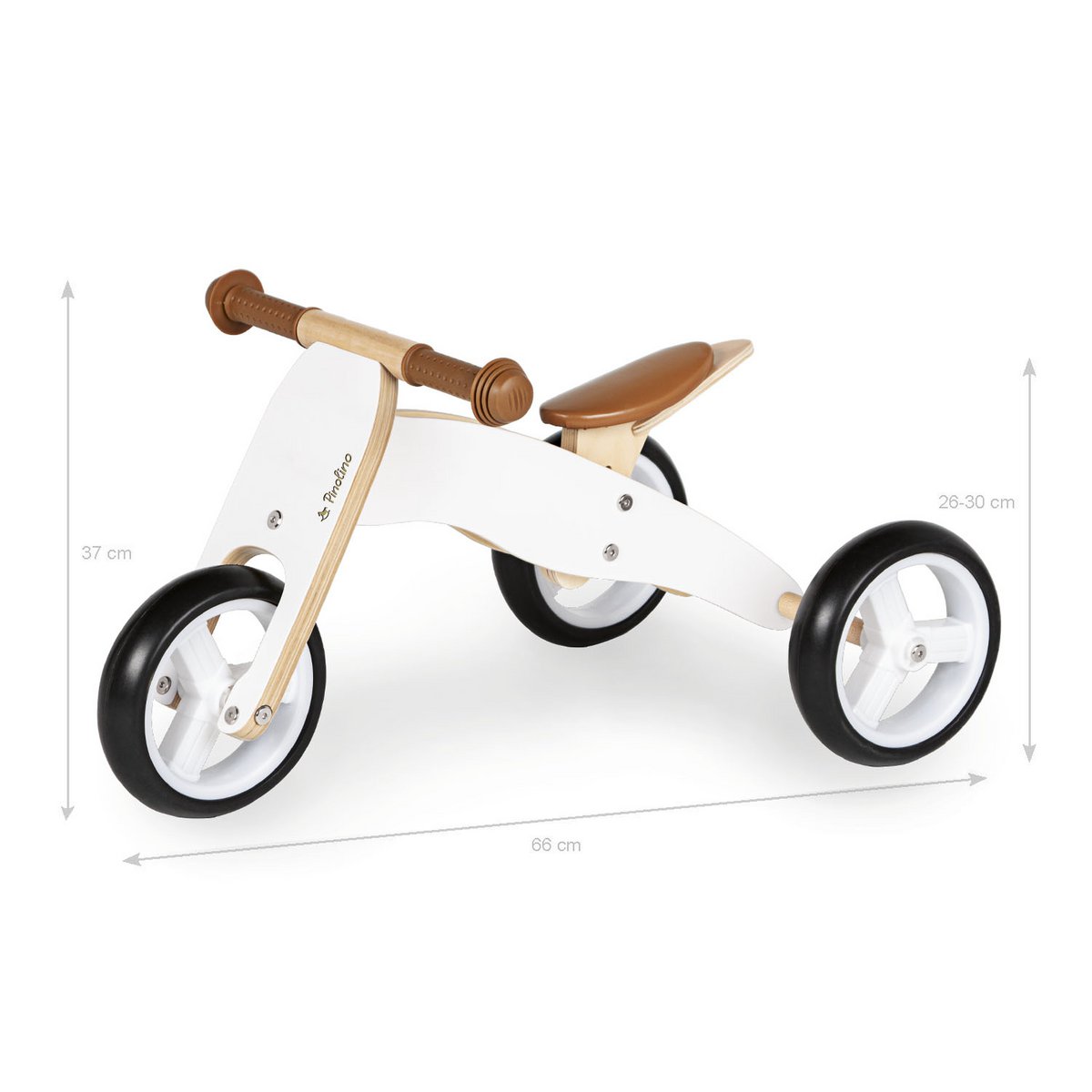 Charlie 4in1 driewieler loopfiets