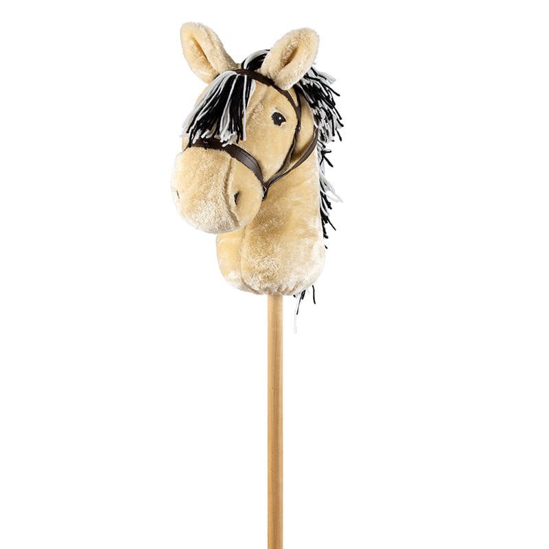 Stokpaard blond 68cm