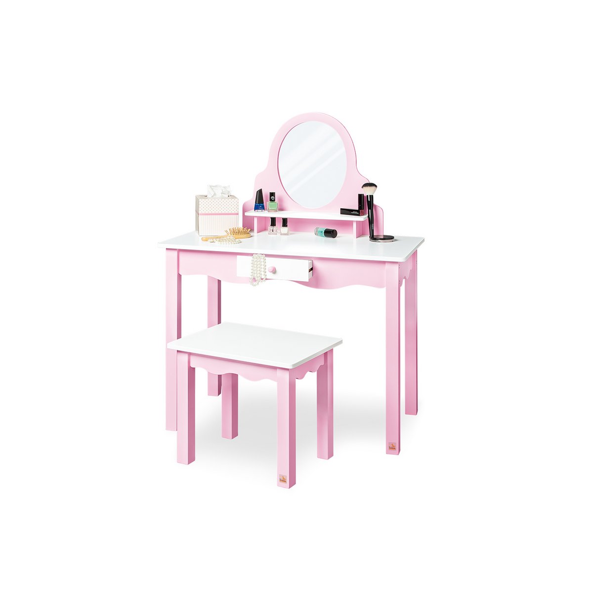 Pinolino Kinderschminktafel Jasmin met Kruk – 2-delig