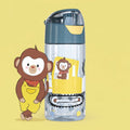 Kinderwaterfles, lichtgewicht waterfles - graafmachine & aap