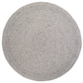 Rond vilten wollen vloerkleed NEETHU GREY S