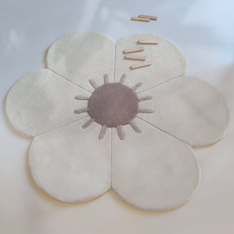 DAISY bloemen kindertapijt