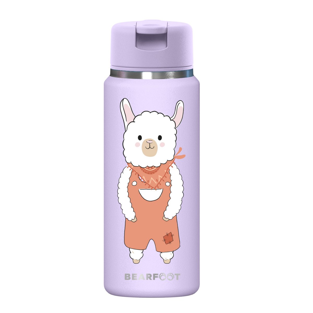 TINY Thermo Kinderdrinkfles RVS - Lama