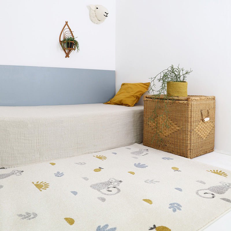 Little Monkeys kinderkamertapijt LITTLE WILD MONKEY HONEY M