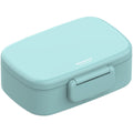 Kinderlunchbox met vakken, licht en lekvrij - mint