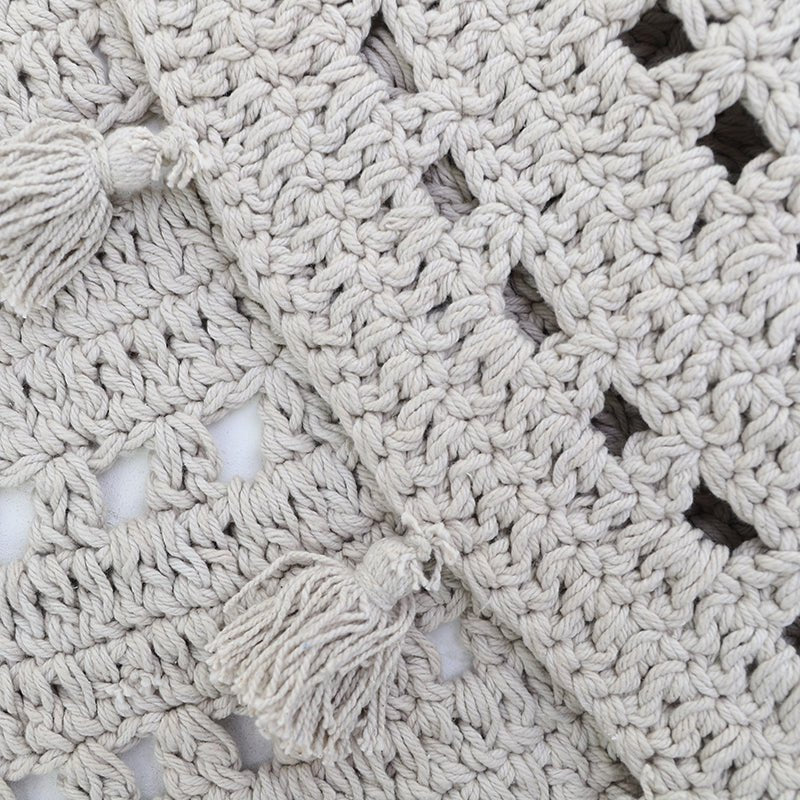 NILA PEARL GREY gehaakt kinderkleed