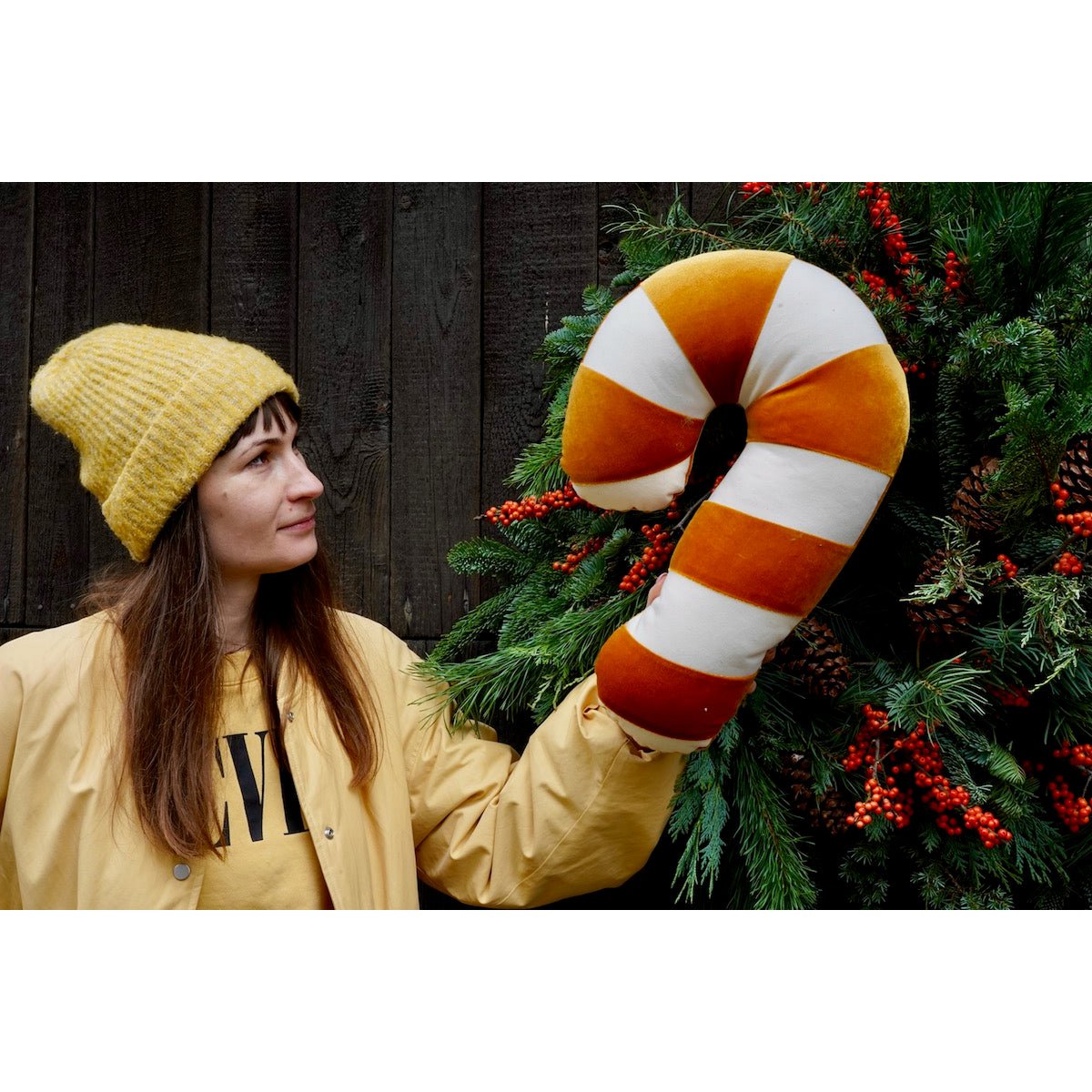 Moi Mili Sierkussen Candycane – Goud