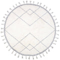 COME NATURAL GREY rond kindertapijt