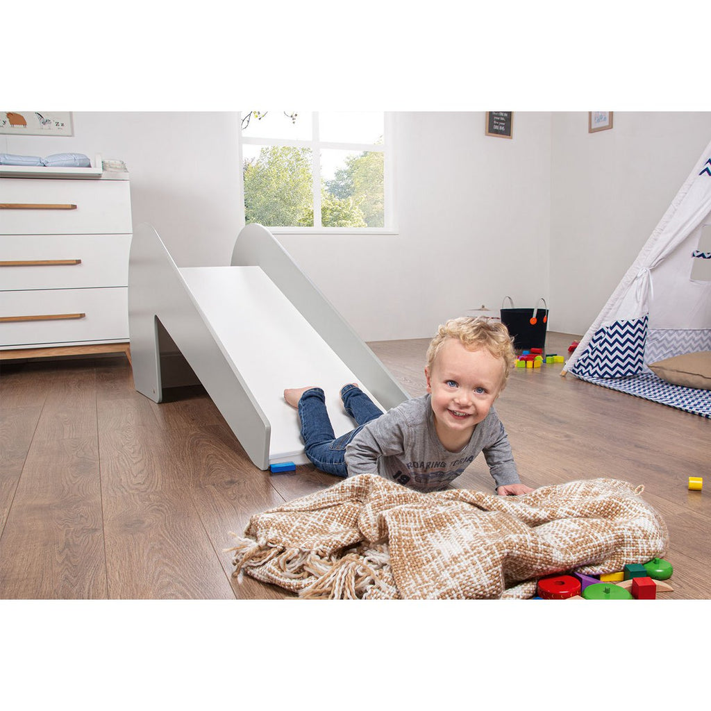 Pinolino Indoor Glijbaan Lotta – Grijs/Wit