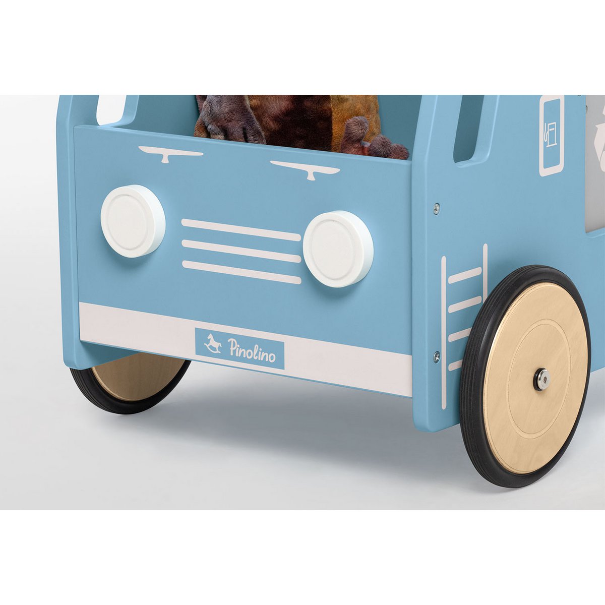 Houten Recycle Truck loopwagen