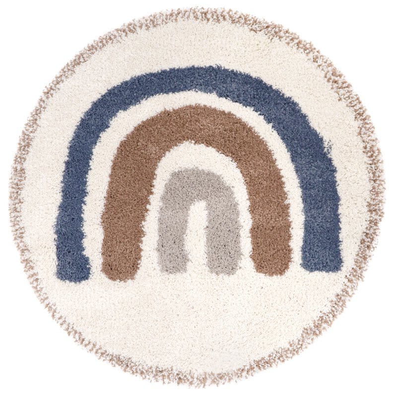 Bohemian Rainbow Blue regenboog kindertapijt